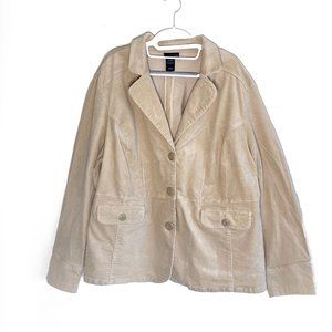 Lane Bryant Tan Blazer
